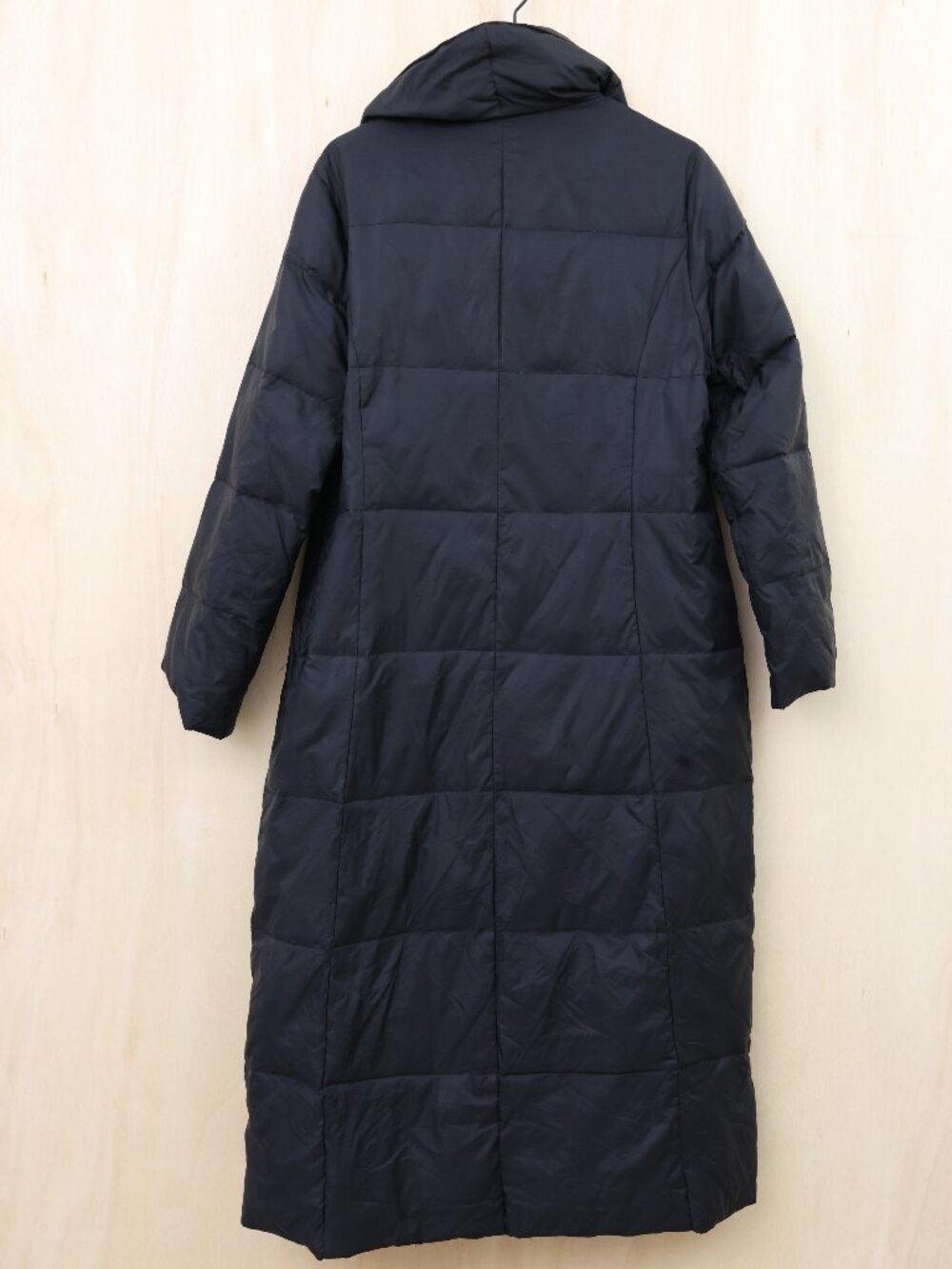 Cole Haan Men's Longline Down Puffer Jacket Coat Black XL - Picture 3 of 4
